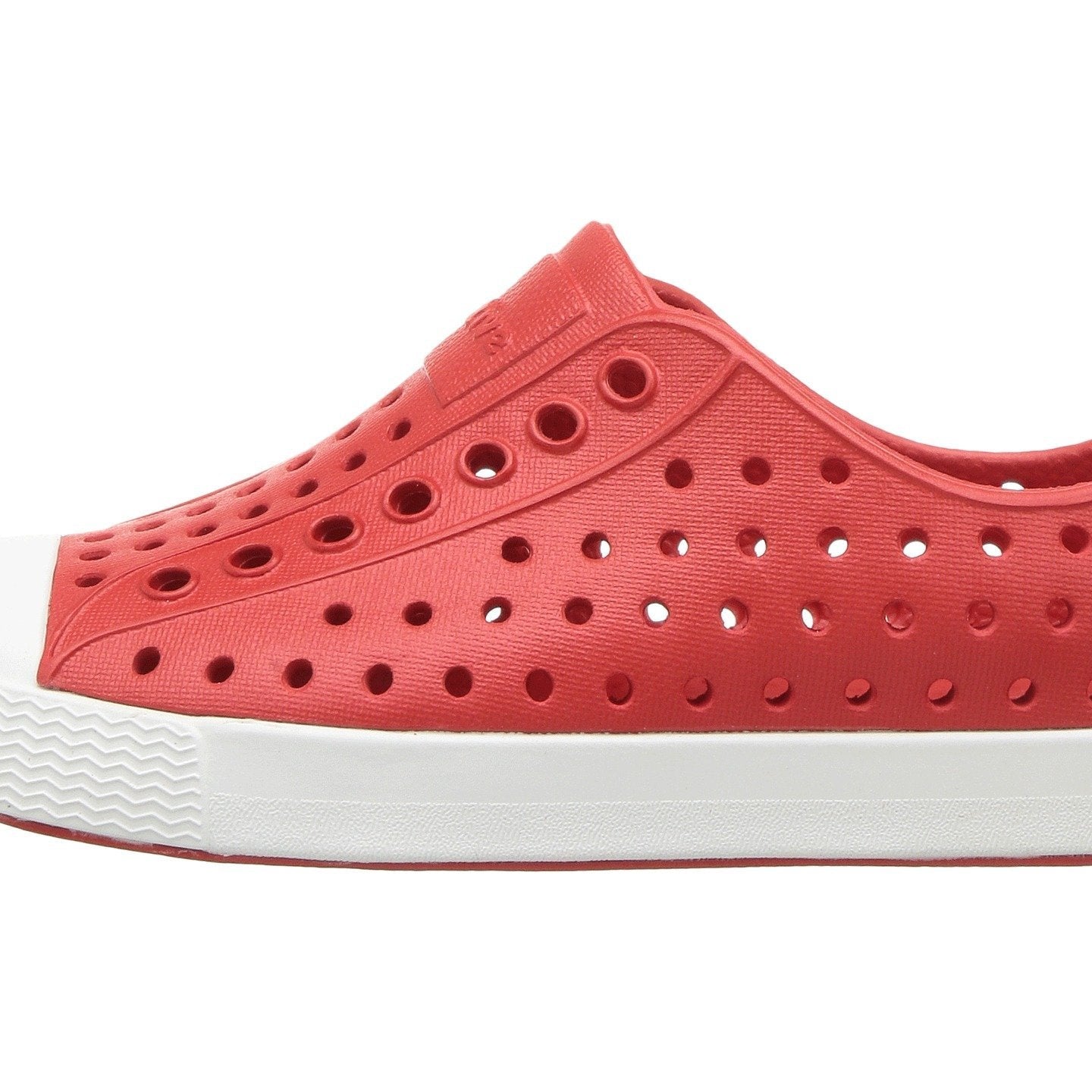 Native Shoes Kids Jefferson - Kids Torch Red/Shell White Shoe Deals Outlet