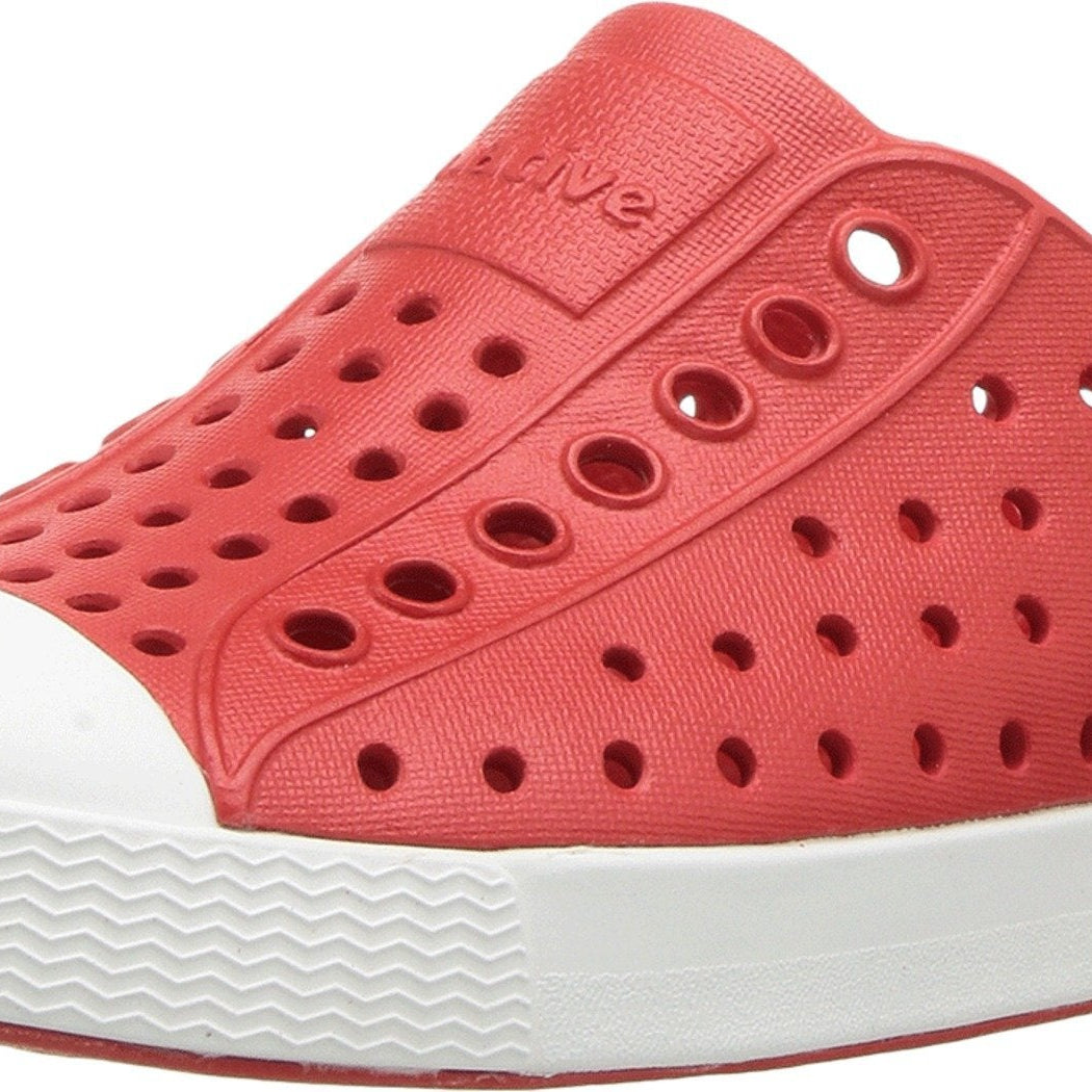 Native Shoes Kids Jefferson - Kids Torch Red/Shell White Shoe Deals Outlet