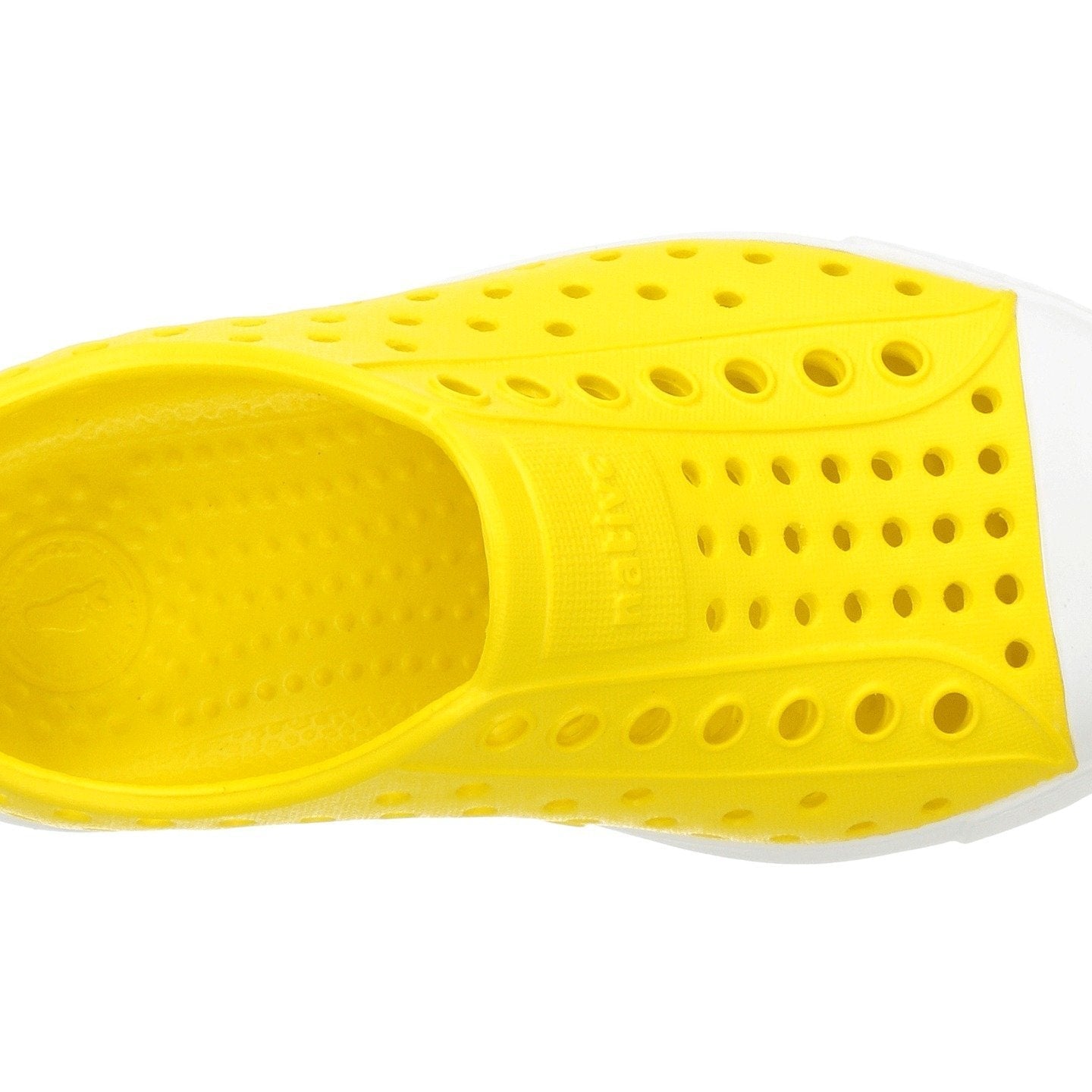 Native Shoes Kids Jefferson - Kids Crayon Yellow/Shell White Shoe Deals Outlet