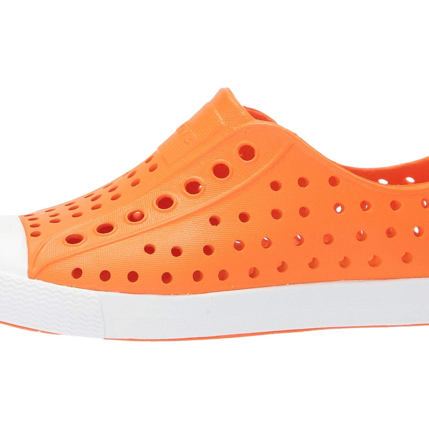 Native Shoes Kids Jefferson - Kids City Orange/Shell White Shoe Deals Outlet