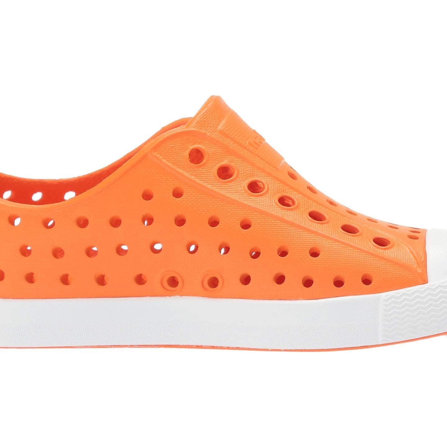 Native Shoes Kids Jefferson - Kids City Orange/Shell White Shoe Deals Outlet
