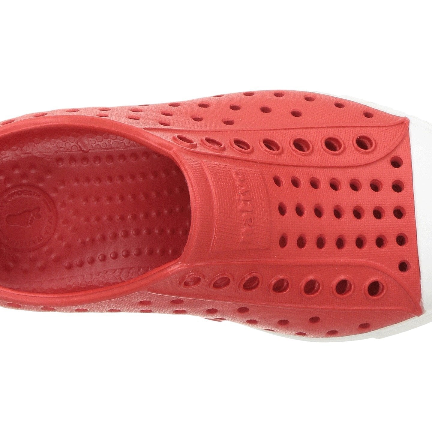 Native Shoes Kids Jefferson - Kids Torch Red/Shell White Shoe Deals Outlet