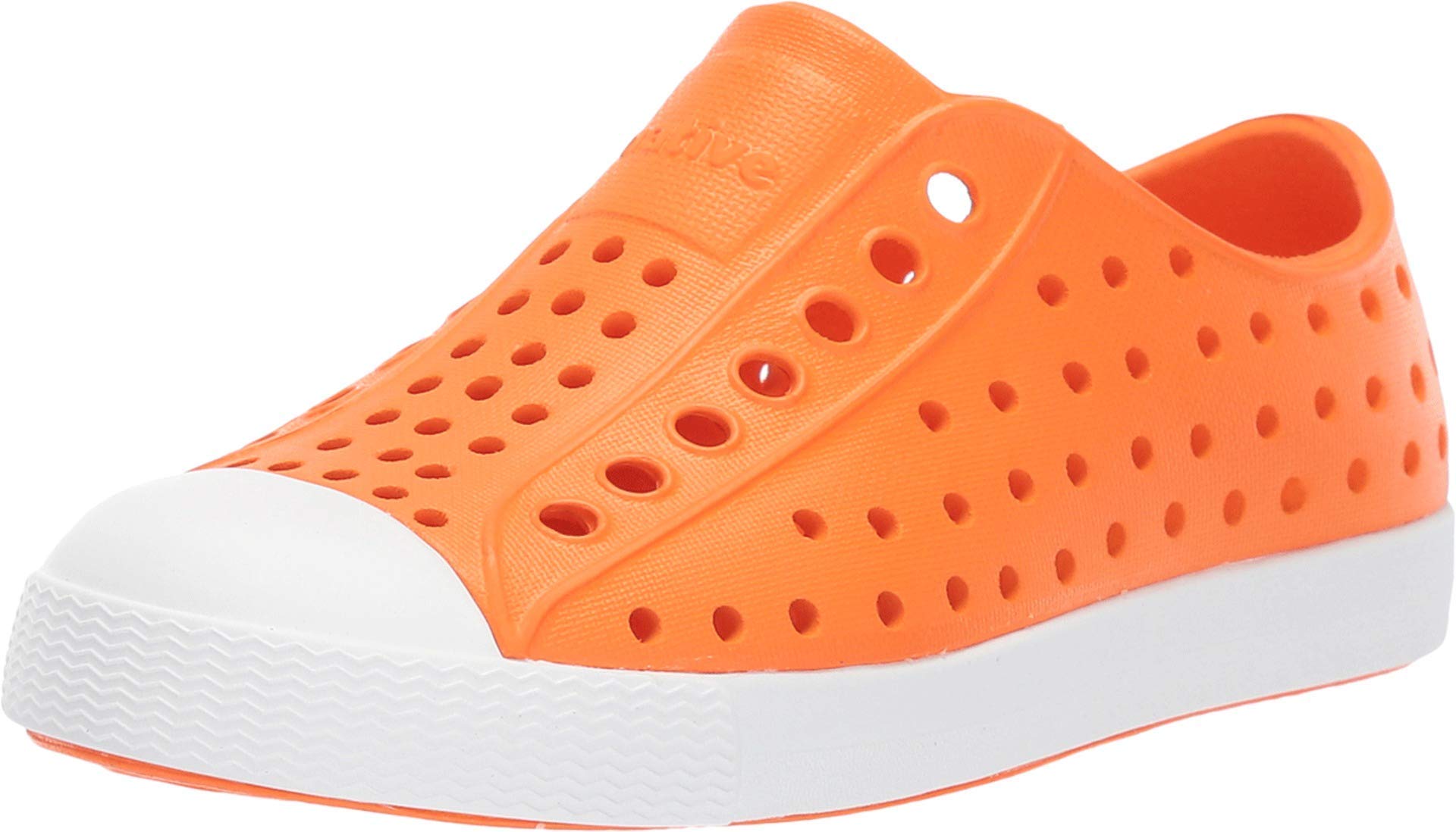 Native Shoes Kids Jefferson - Kids City Orange/Shell White Shoe Deals Outlet