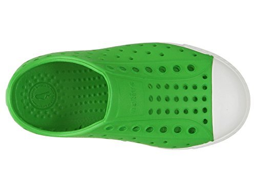 Native Shoes Kids Jefferson - Kids Grasshopper Green/Shell White Shoe Deals Outlet