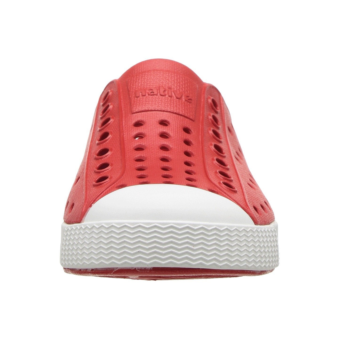 Native Shoes Kids Jefferson - Kids Torch Red/Shell White Shoe Deals Outlet