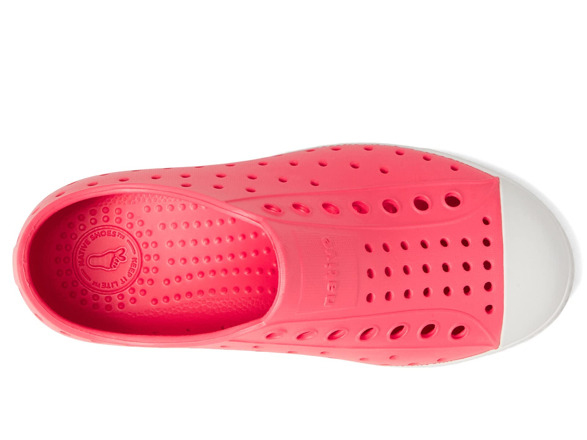 Native Shoes Kids Jefferson - Kids Crayon Yellow/Shell White Shoe Deals Outlet