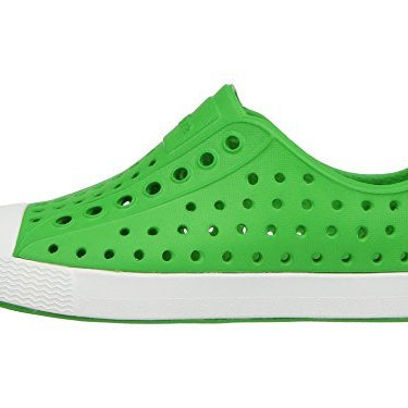 Native Shoes Kids Jefferson - Kids Grasshopper Green/Shell White Shoe Deals Outlet