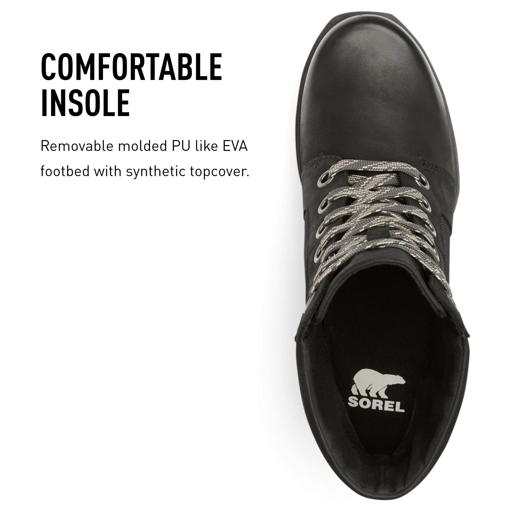 SOREL Joan Of Arctic Wedge lll - Women's Black, Jet Shoe Deals Outlet