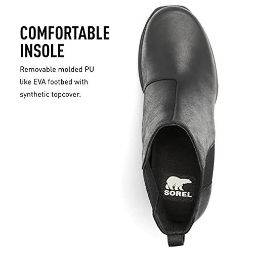 SOREL Joan Of Arctic Wedge lll - Women's Black, Sea Salt Shoe Deals Outlet