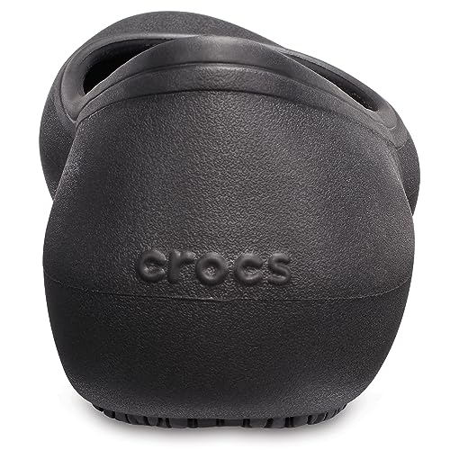 Crocs Kadee ll Work Flat - Women's Black/Black Shoe Deals Outlet