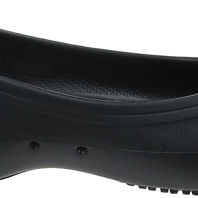 Crocs Kadee ll Work Flat - Women's Black/Black Shoe Deals Outlet