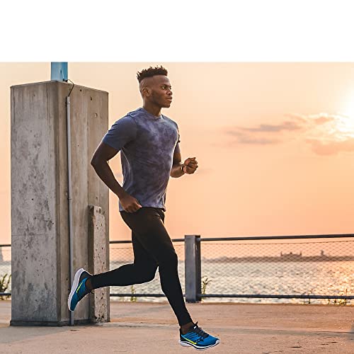 Saucony Kinvara 12 - Men's Blue/Citrus Shoe Deals Outlet