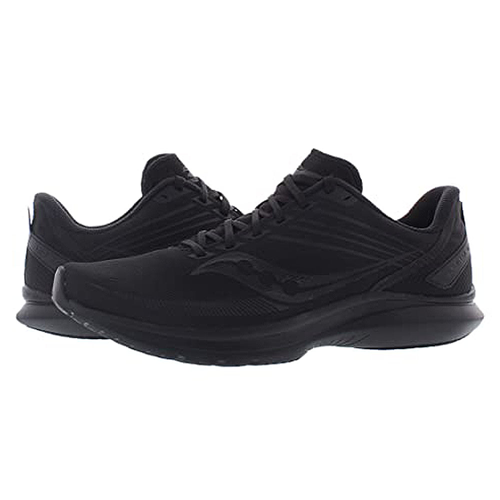 Saucony Kinvara 12 Running Shoe - Men's Black/Black/Black Shoe Deals Outlet