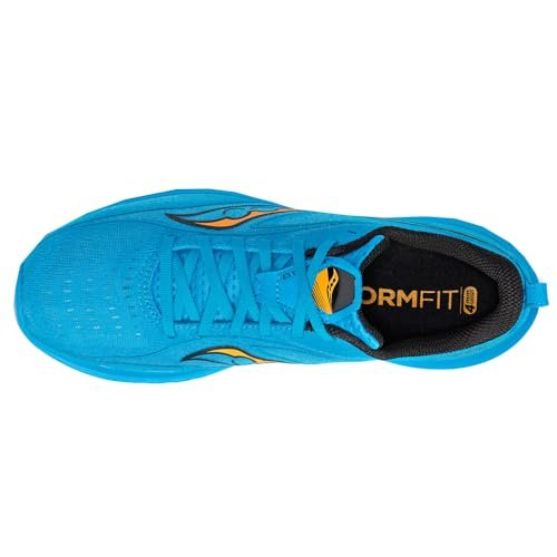 Saucony Kinvara 13 - Men's Ocean/Gold Shoe Deals Outlet