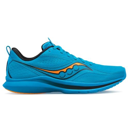 Saucony Kinvara 13 - Men's Ocean/Gold Shoe Deals Outlet