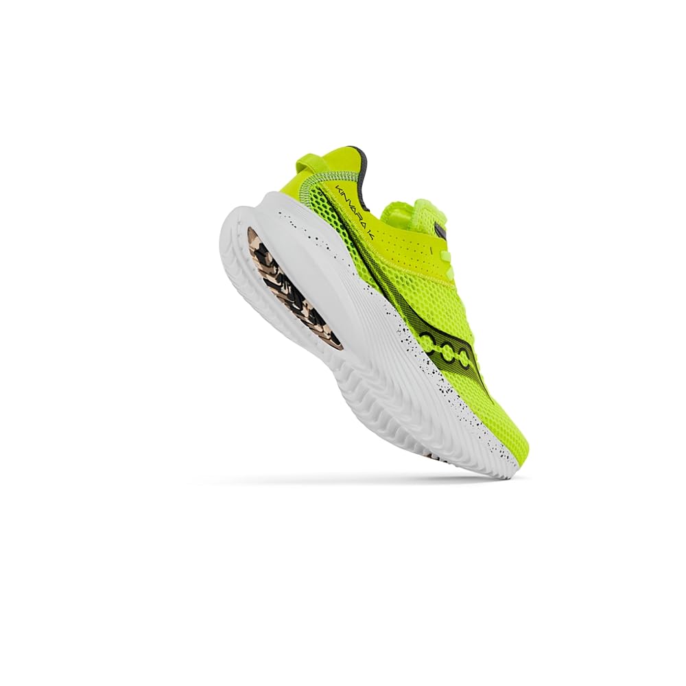 Saucony Kinvara 14 - Men's Citron/Black Shoe Deals Outlet