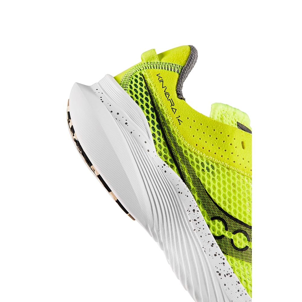 Saucony Kinvara 14 - Men's Citron/Black Shoe Deals Outlet
