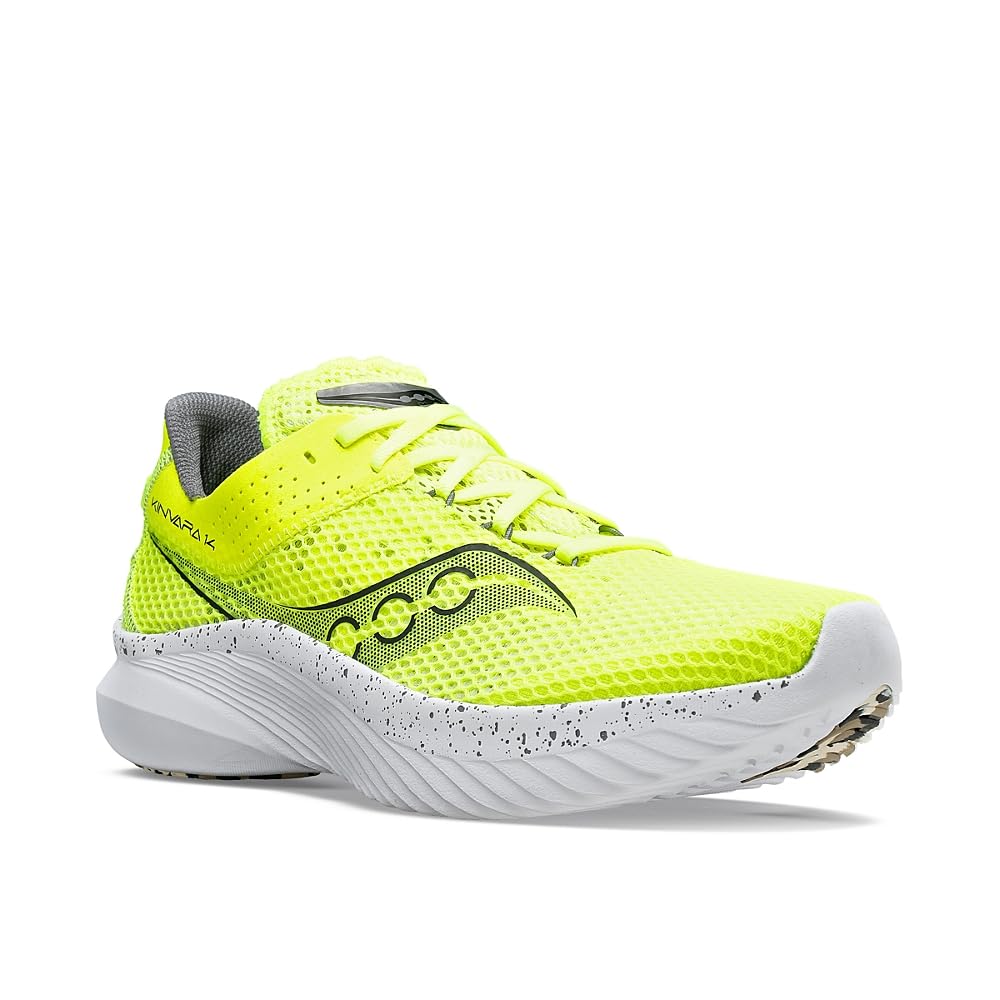 Saucony Kinvara 14 - Men's Citron/Black Shoe Deals Outlet