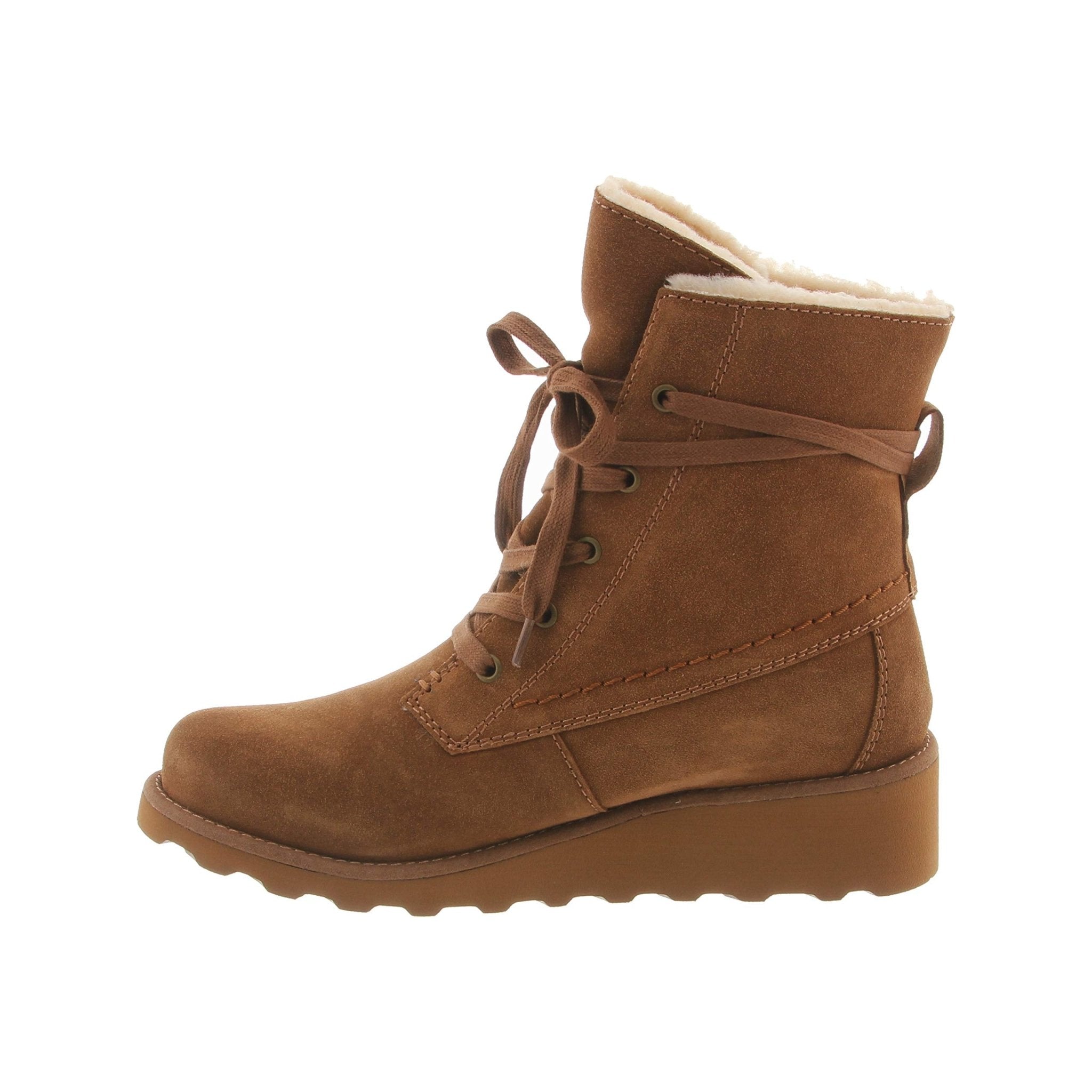 BEARPAW Krista Ankle Boot - Women's Hickory Shoe Deals Outlet