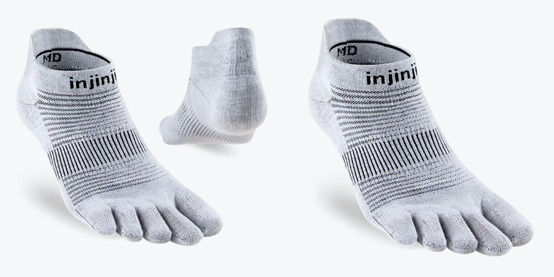 Injinji Run Original Weight No-Show - Unisex