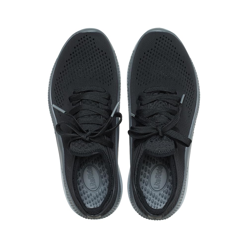 Crocs LiteRide 360 Pacer - Men's Black/Slate Grey Shoe Deals Outlet
