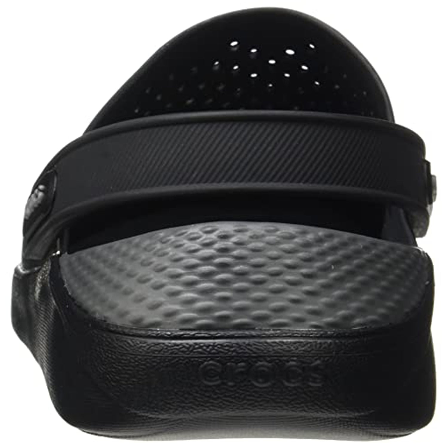 Crocs LiteRide Clog - Unisex Black/Slate Grey Shoe Deals Outlet