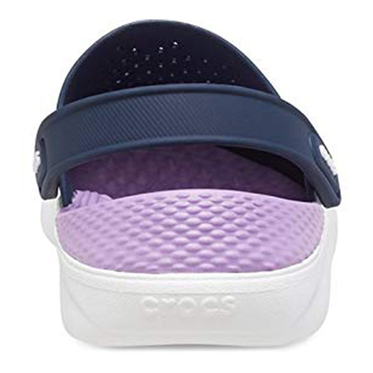 Crocs LiteRide Clog - Unisex Navy/Orchid Shoe Deals Outlet