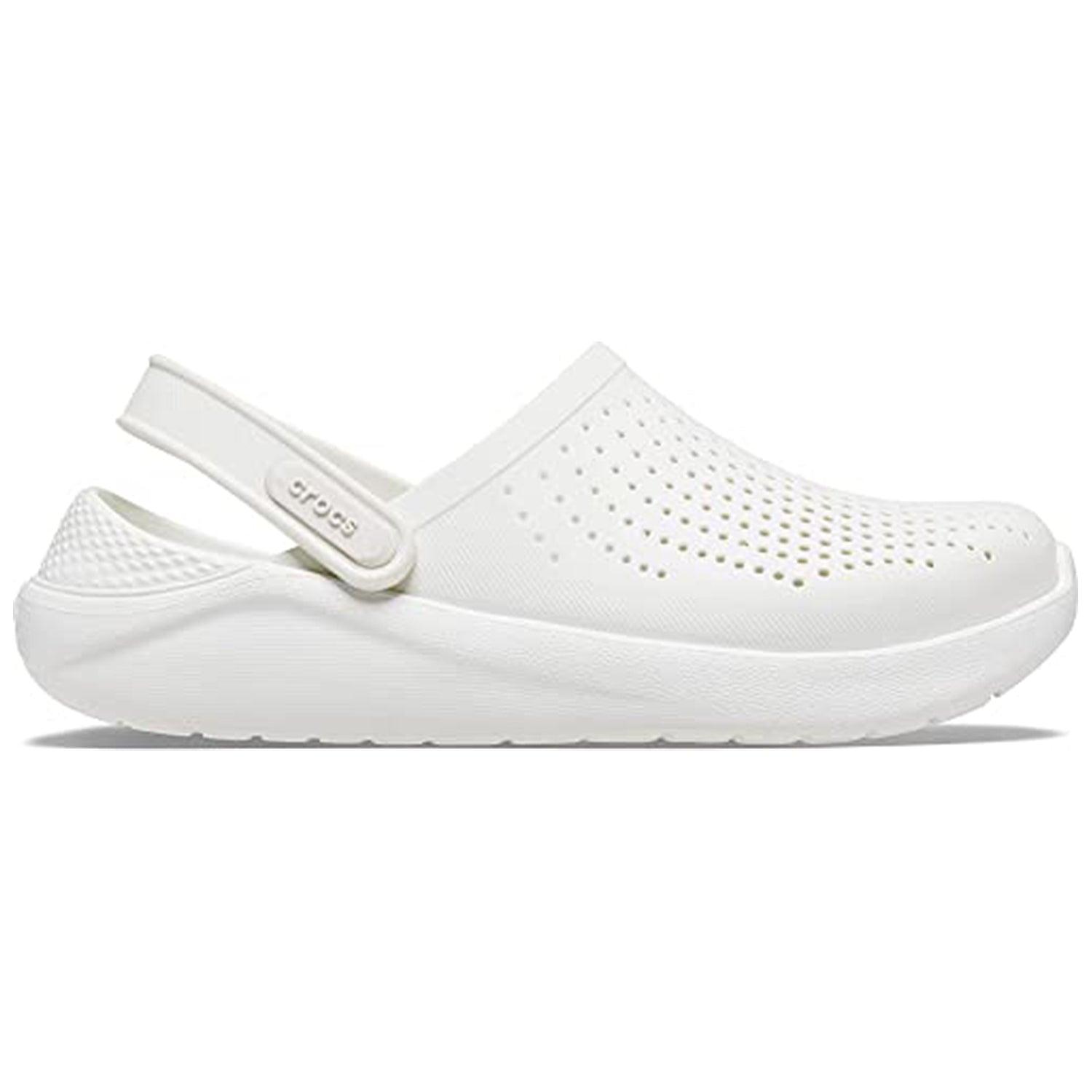 Crocs LiteRide Clog - Unisex Almost White/Almost White Shoe Deals Outlet