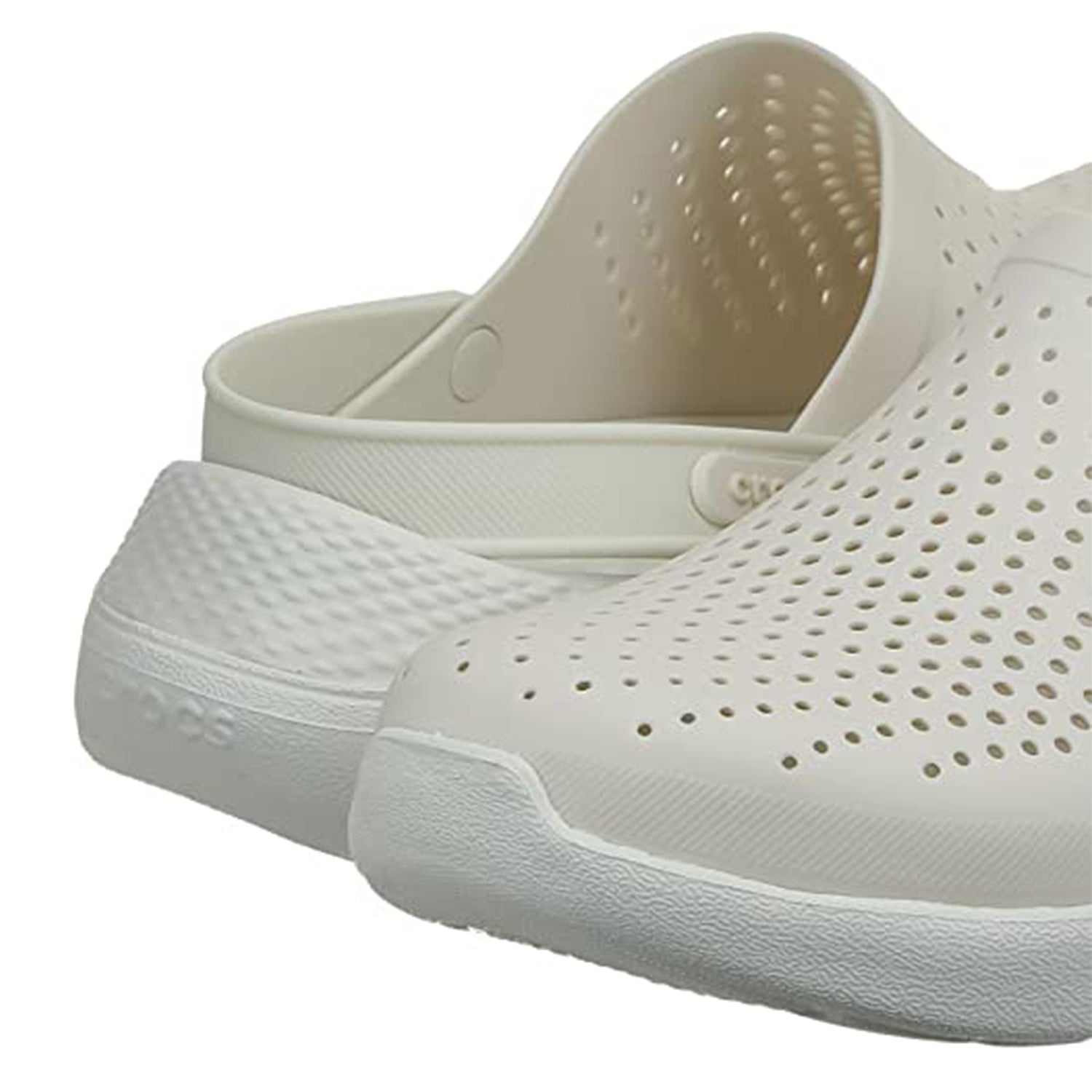 Crocs LiteRide Clog - Unisex Almost White/Almost White Shoe Deals Outlet