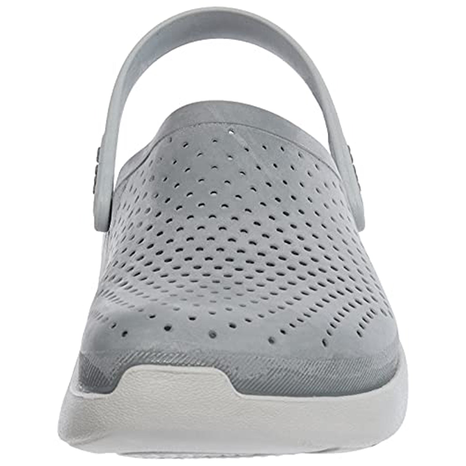 Crocs LiteRide Clog - Unisex Smoke/Pearl White Shoe Deals Outlet