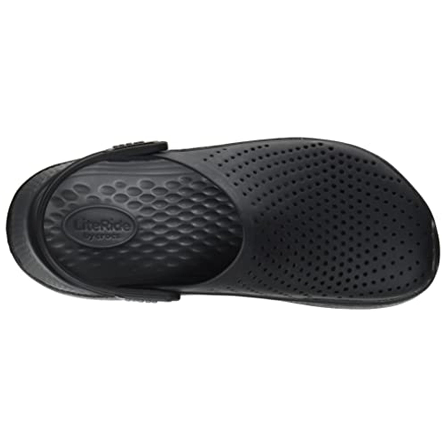 Crocs LiteRide Clog - Unisex Black/Slate Grey Shoe Deals Outlet