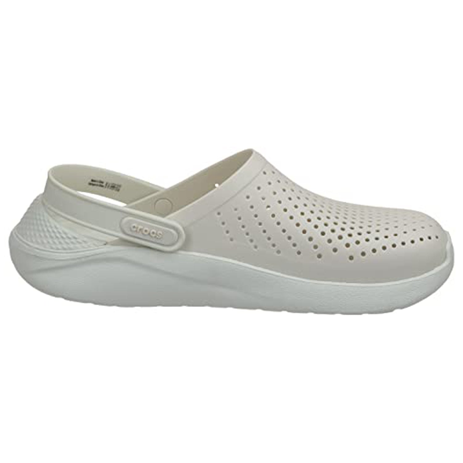 Crocs LiteRide Clog - Unisex Almost White/Almost White Shoe Deals Outlet