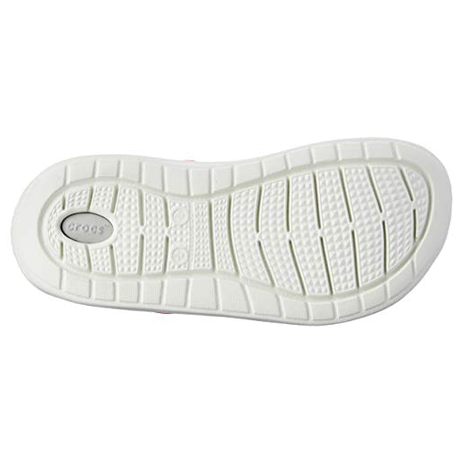 Crocs LiteRide Clog - Unisex Electric Pink/Almost White Shoe Deals Outlet