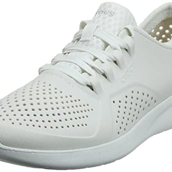 Crocs LiteRide Pacer - Men's Almost White Shoe Deals Outlet