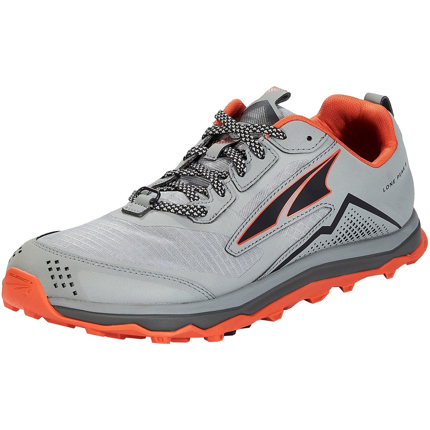 Altra Lone Peak 5 - Men's Light Gray Shoe Deals Outlet