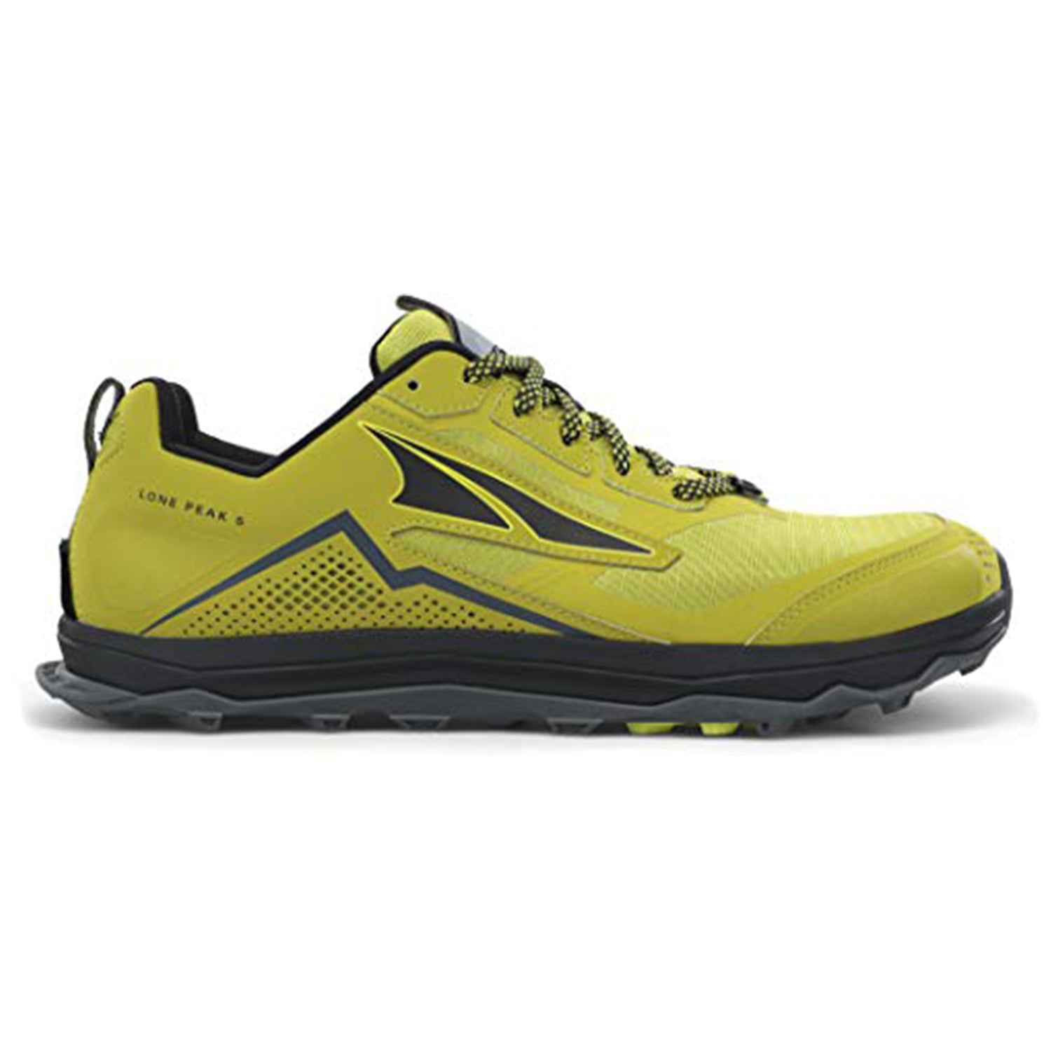 Altra Lone Peak 5 - Men's Lime/Black Shoe Deals Outlet