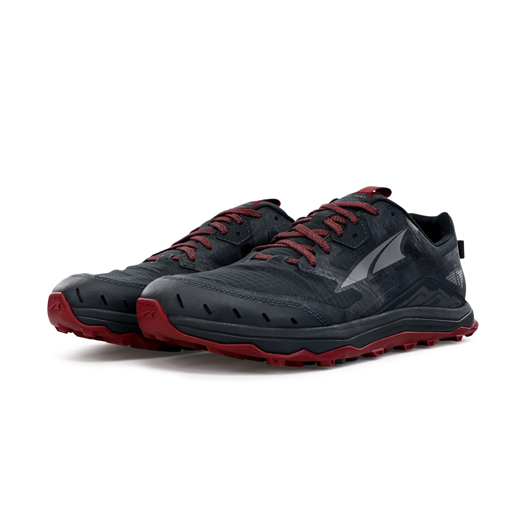 Altra Lone Peak 6 - Men's Black/Grey Shoe Deals Outlet