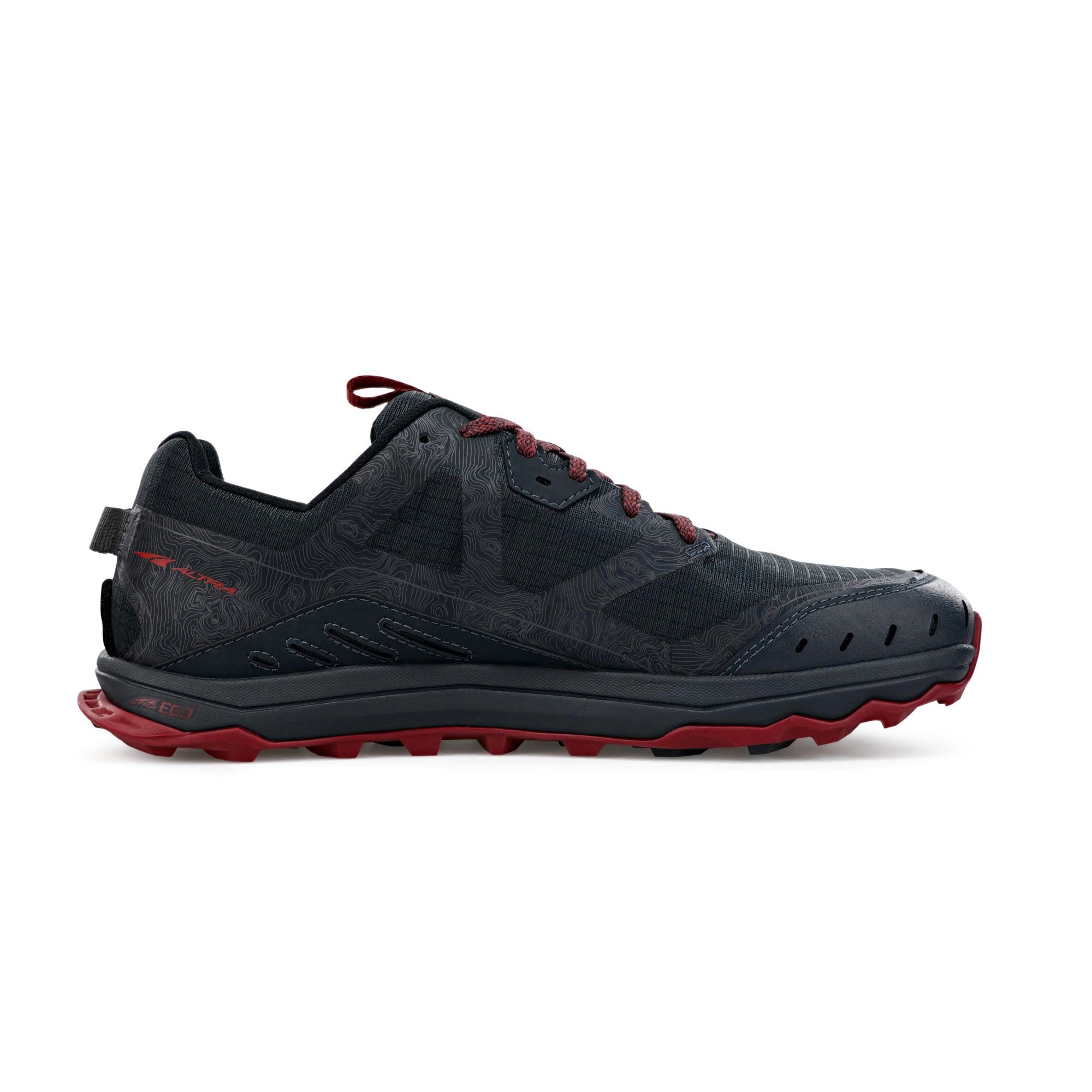 Altra Lone Peak 6 - Men's Black/Grey Shoe Deals Outlet
