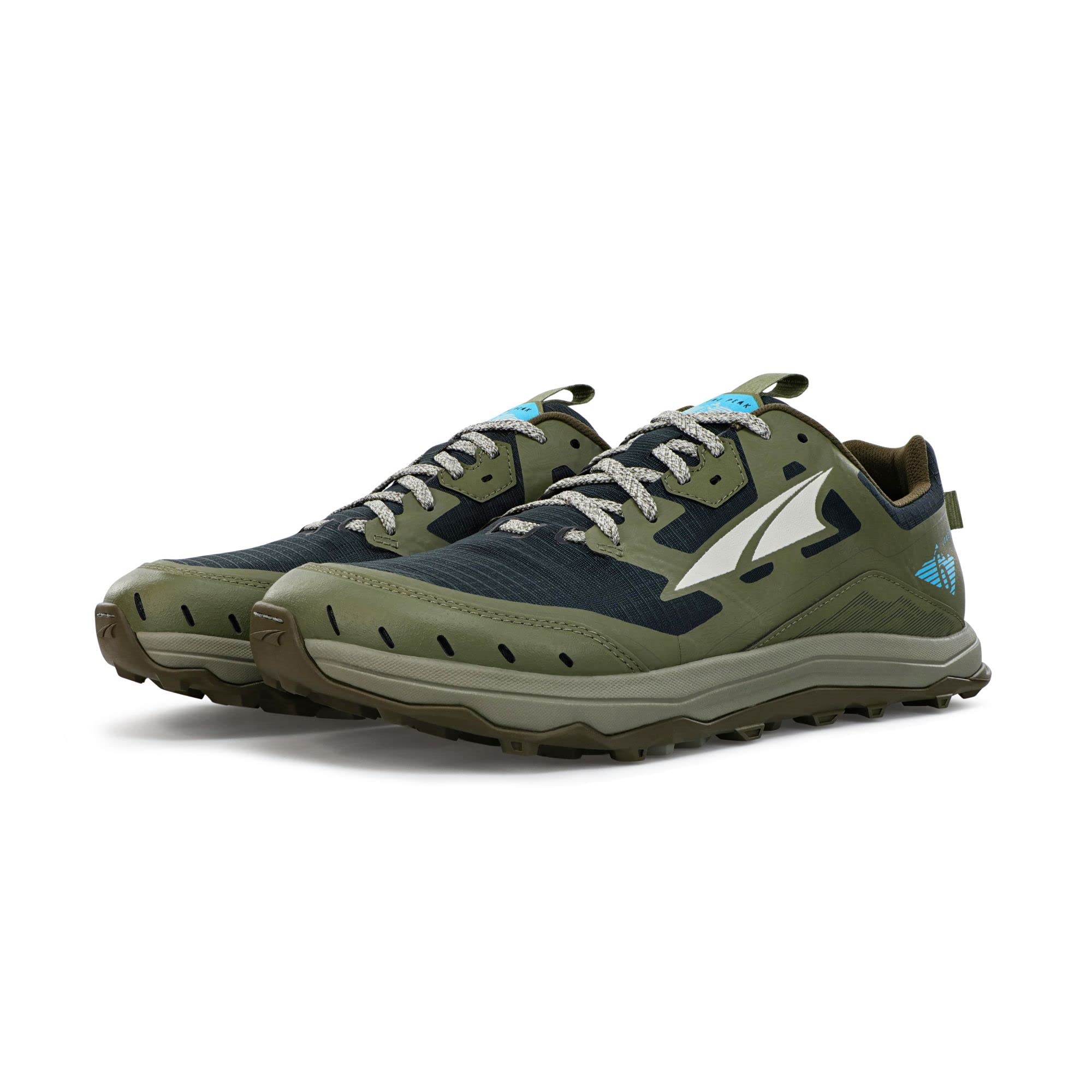 Altra Lone Peak 6 - Men's Gray/Blue Shoe Deals Outlet