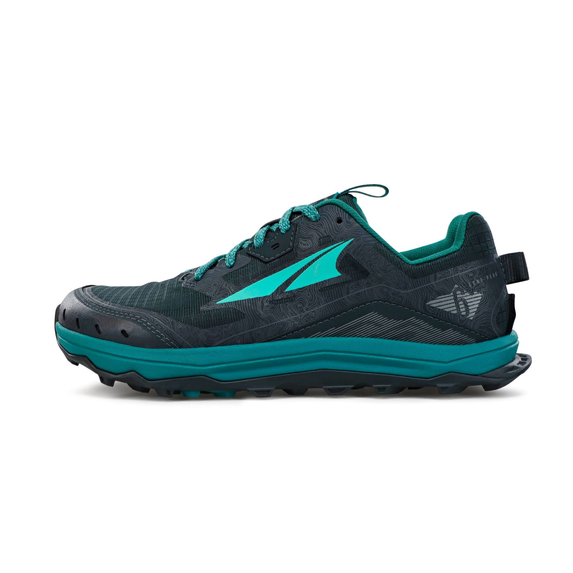 Altra Lone Peak 6 - Women's Black/Green Shoe Deals Outlet