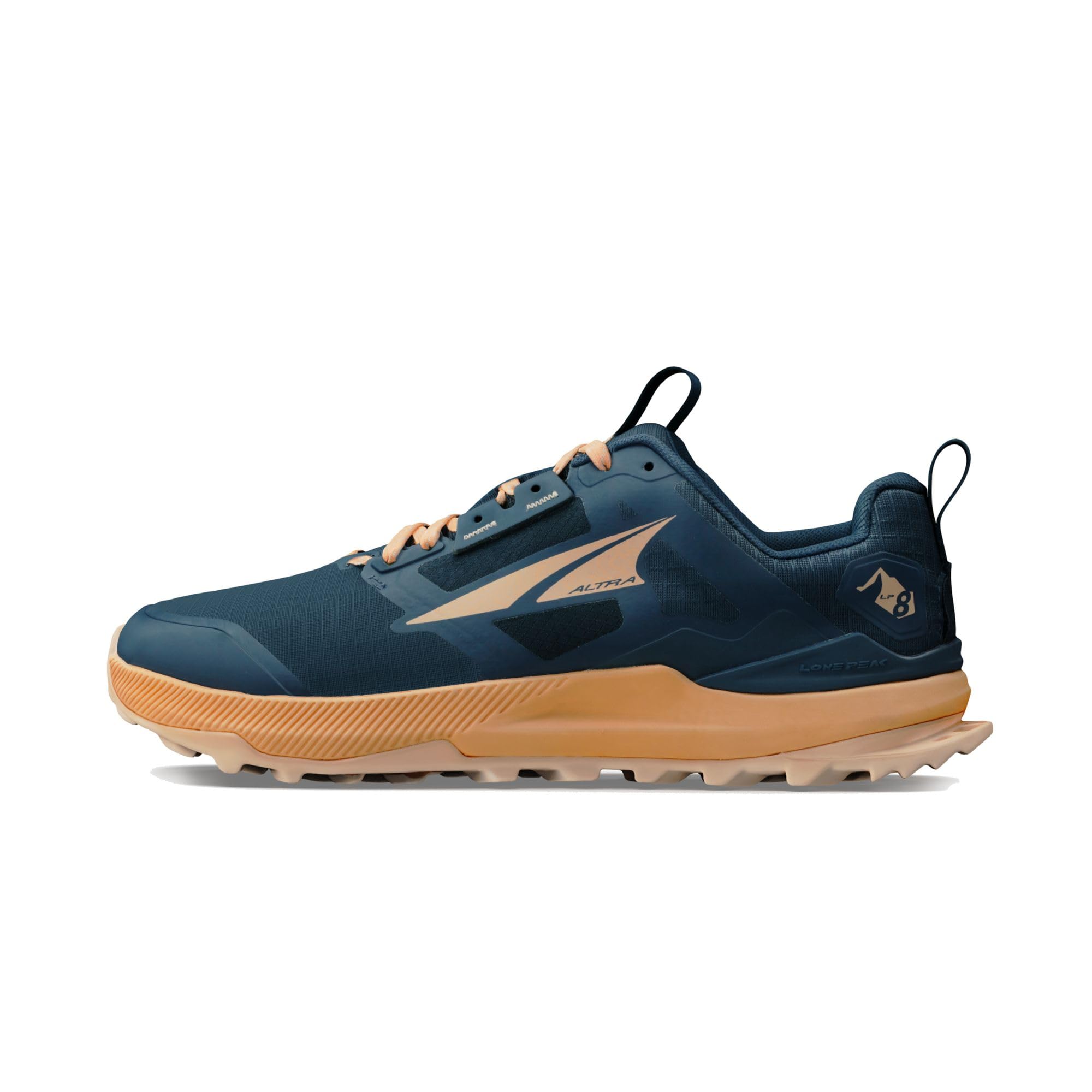 Altra Lone Peak 8 - Women's NAVY/CORAL Shoe Deals Outlet