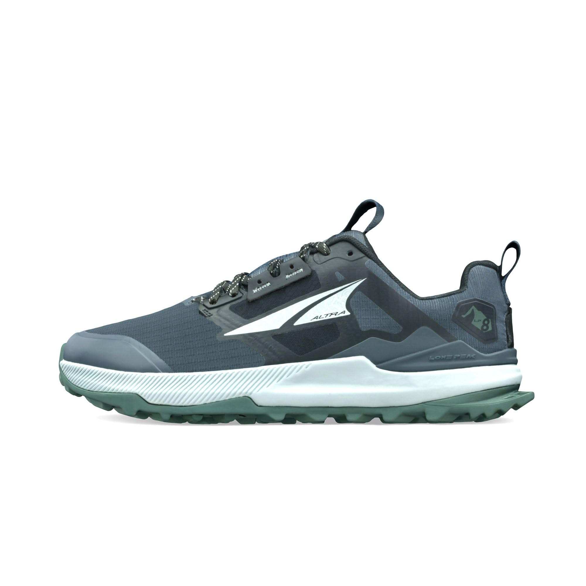 Altra Lone Peak 8 - Women's BLACK/GRAY Shoe Deals Outlet