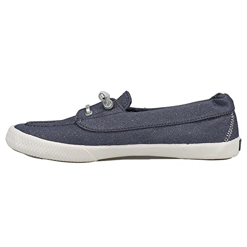 Sperry Lounge Away 2 - Women's Sparkle Denim Grey Shoe Deals Outlet