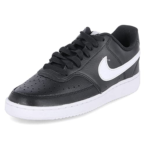Nike Low Court Vision - Women's Black/White Shoe Deals Outlet