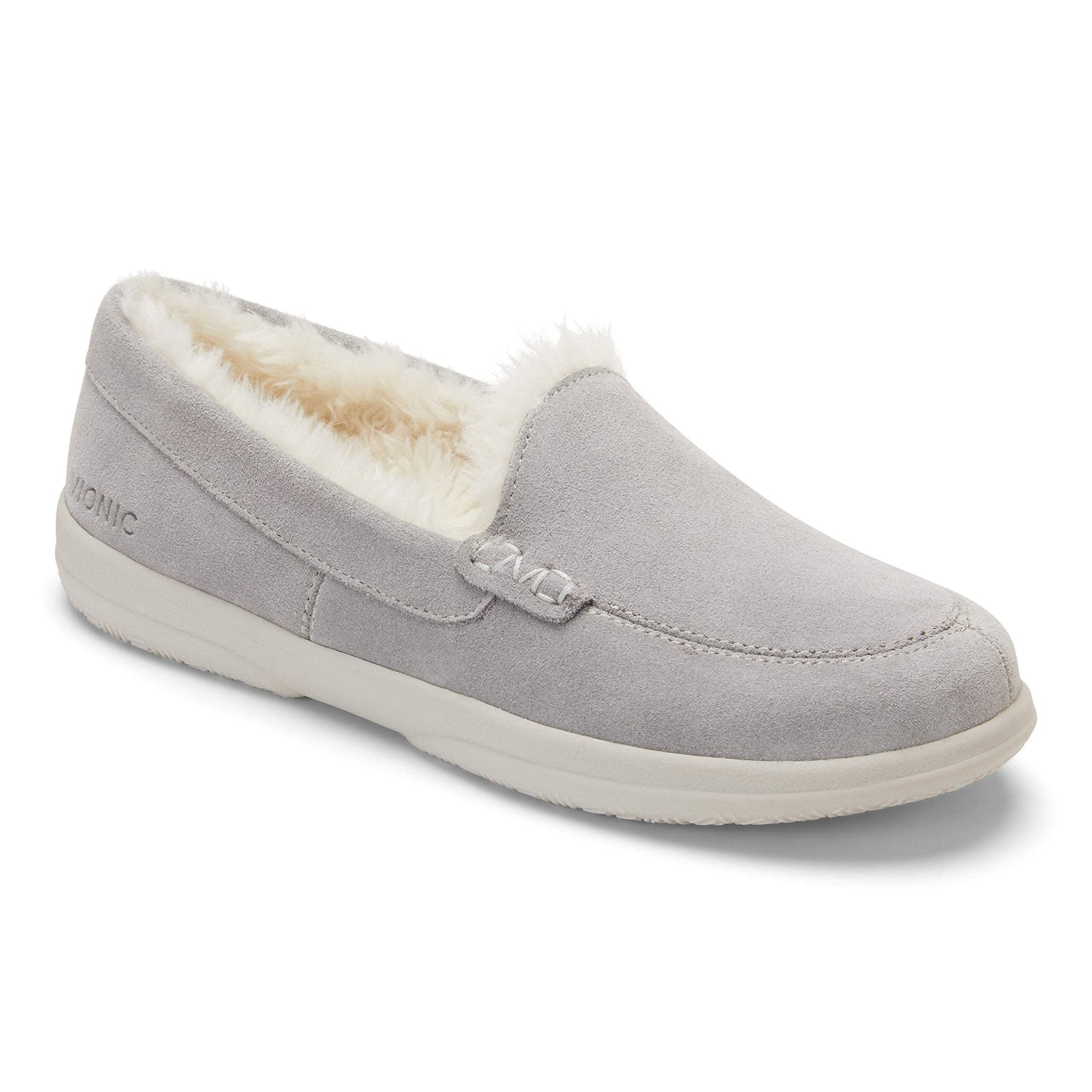 VIONIC Lynez Slipper - Women's Light Gray Shoe Deals Outlet