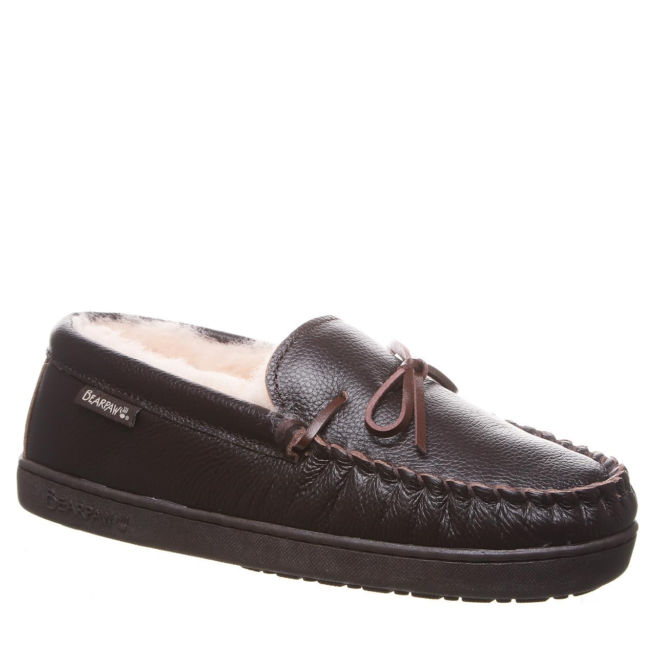 BEARPAW Mach IV Slippers - Men's Chocolate Shoe Deals Outlet