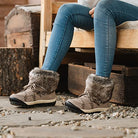 BEARPAW Marilyn Boots - Women's Stone Shoe Deals Outlet