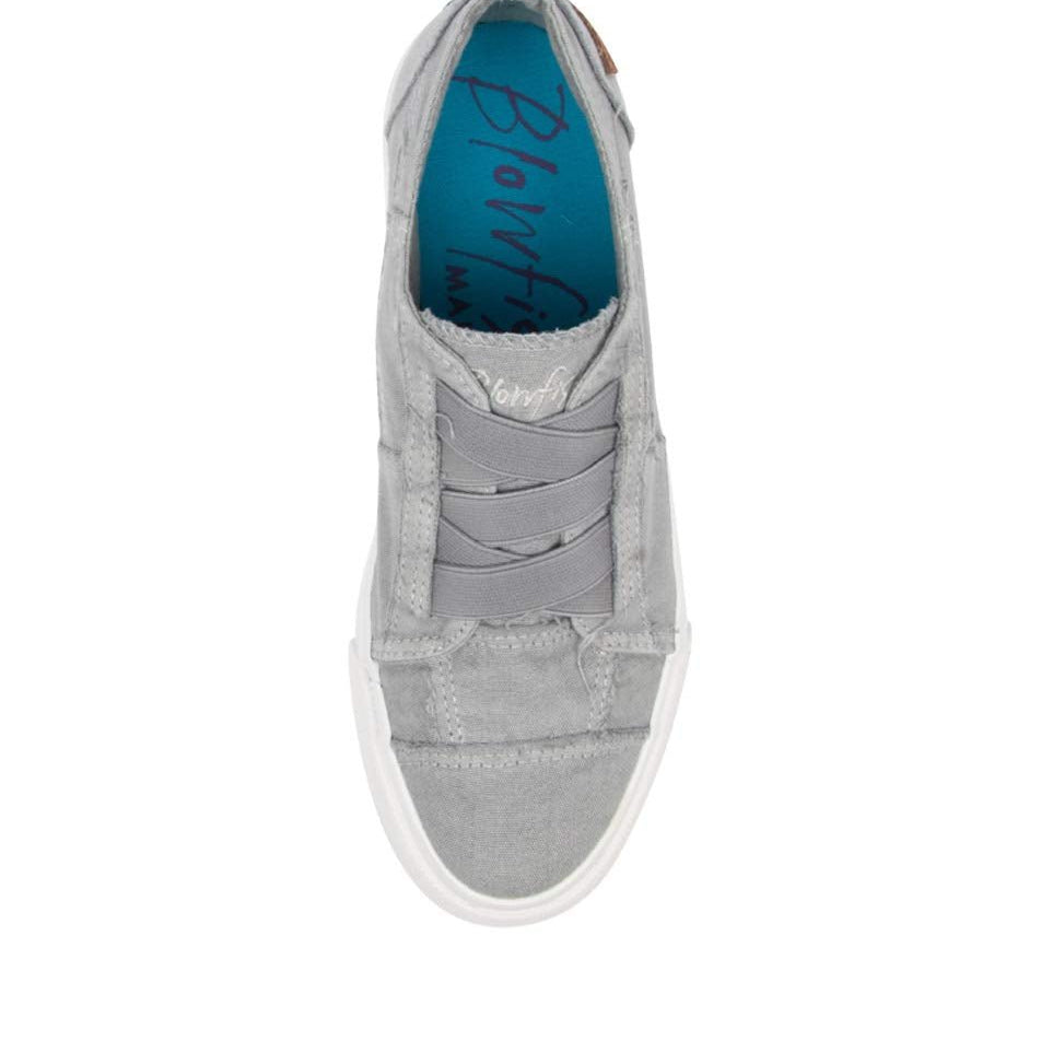 Blowfish Malibu Marley - Women's Sweet Gray Color Washed Canvas Shoe Deals Outlet