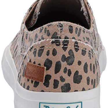 Blowfish Malibu Marley - Women's Latte Spots Print Canvas Shoe Deals Outlet
