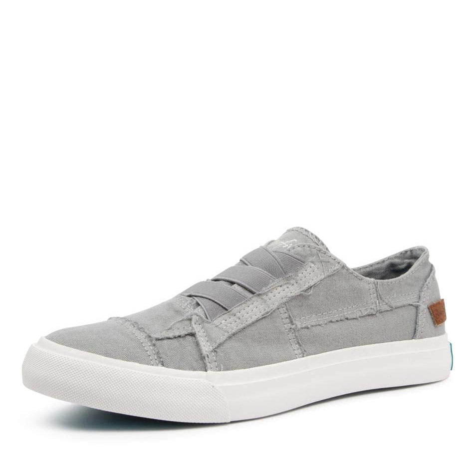 Blowfish Malibu Marley - Women's Sweet Gray Color Washed Canvas Shoe Deals Outlet